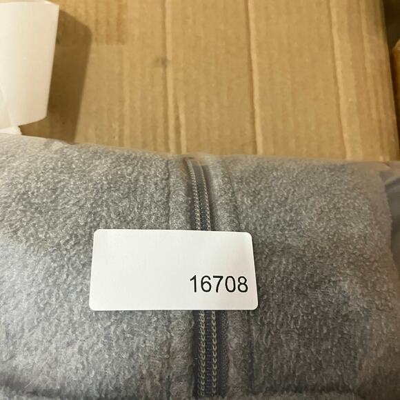 Columbia Fleece Jacket Mens Size L Gray Full Zip Outdoor Soft Warm Casual - Picture 7 of 7